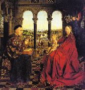 Jan Van Eyck The Virgin of Chancellor Rolin Norge oil painting reproduction